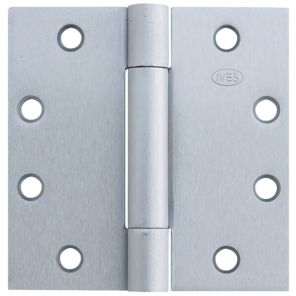 Ives Concealed Bearing Butt Hinge, 5" x 4-1/2", Square, 652, Heavy 3CB1HW 5.0X4.5 652 - main